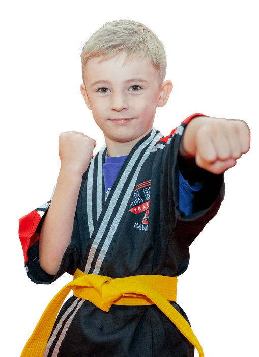 Young Savage Martial Arts student